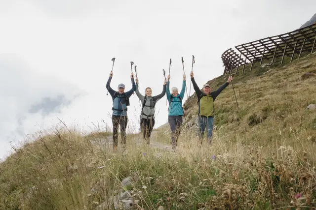 Der Silvretta Ferwall Marsch bietet Wanderbegeisterten eine beeindruckende Bergwelt und abwechslungsreiche Routen. | Foto: TVB Paznaun – Ischgl 
