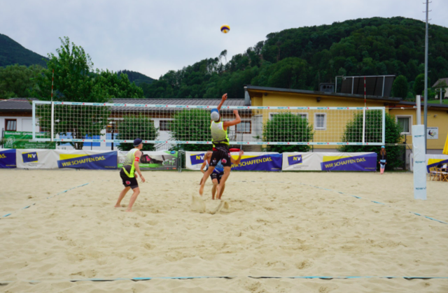 Das Ravenstone Beachvolleyball Open findet dieses Jahr am 25. Juli statt. | Foto: Martina Schweller