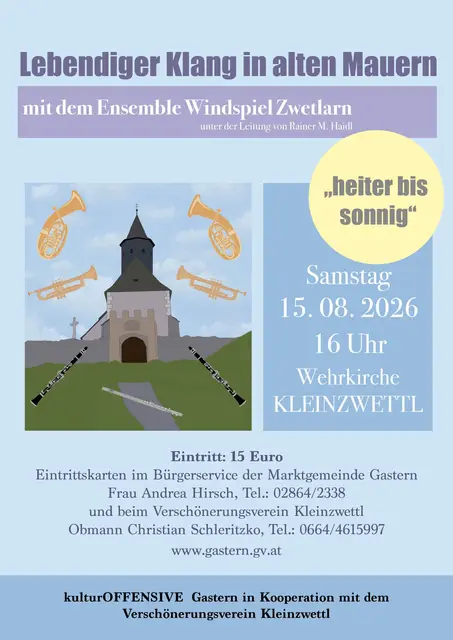 Einladung | Foto: Marktgemeinde Gastern