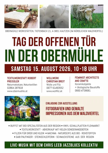 Einladung | Foto: Obermühle Werkstätten