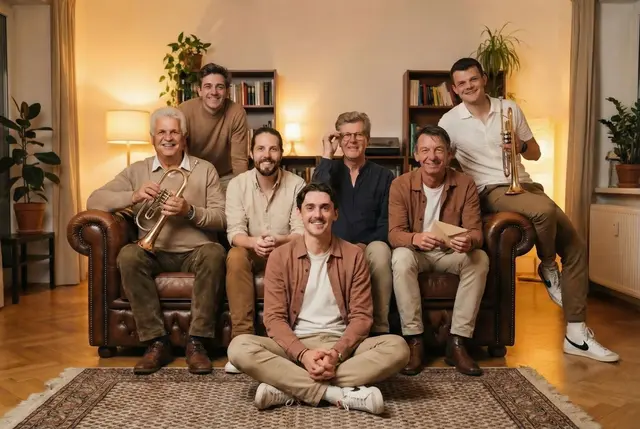 Aus einer Weisenbläsergruppe entstanden, bedient Teppich DeLuxe mit klassischen Blasinstrumenten und Schlagzeug alle Genres – nicht nachgespielt, sondern neu verpackt. | Foto: Kuenstler