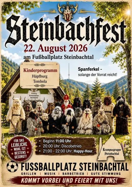Foto: Krampusgruppe Steinbachtal