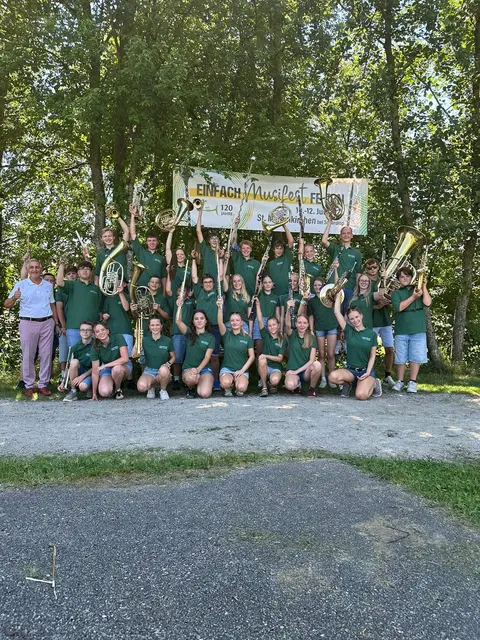 Die Jugendkapelle Schärding-Brunnenthal freut sich auf zahlreiche Besucherinnen und Besucher und einen stimmungsvollen Konzertabend! | Foto: Jugendkapelle Schärding-Brunnenthal