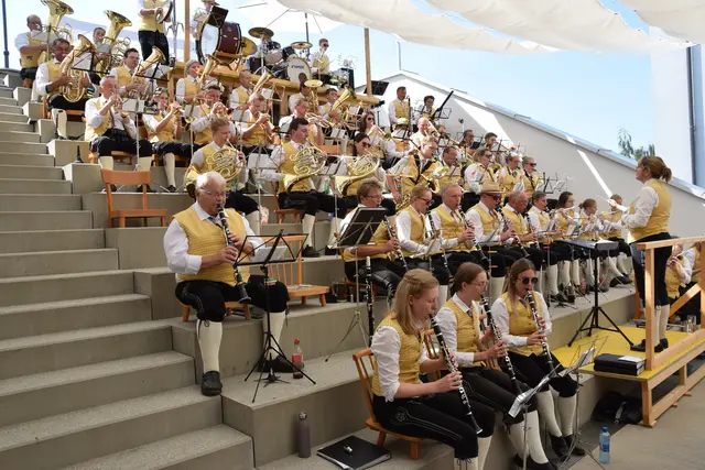 Die Petringer Musiker laden zum Dämmerschoppen. | Foto: MMK St. Peter