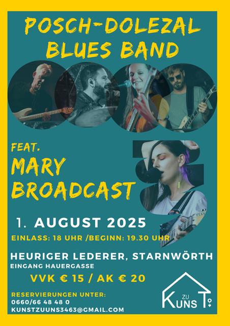 Foto: Mary_Posch-Dolezal blues band