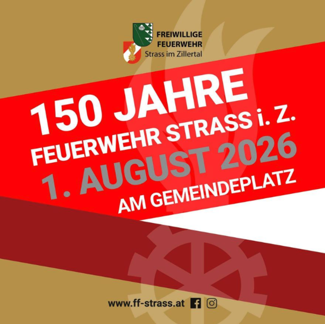 Am 1. Augsut feiert die FF Strass ihr 150-jähriges Jubiläum.  | Foto: privat