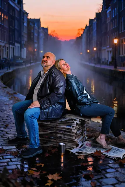 Zwei Menschen am Tiefpunkt: Arthur und Claire treffen einander, als sie das Leben fast aufgegeben haben. | Foto: Manuela Fuchs