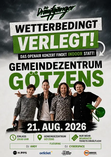Die Draufgänger werden auch im Gemeindezentrum Götzens das volle Stimmungsprogramm bieten. | Foto: Draufgänger