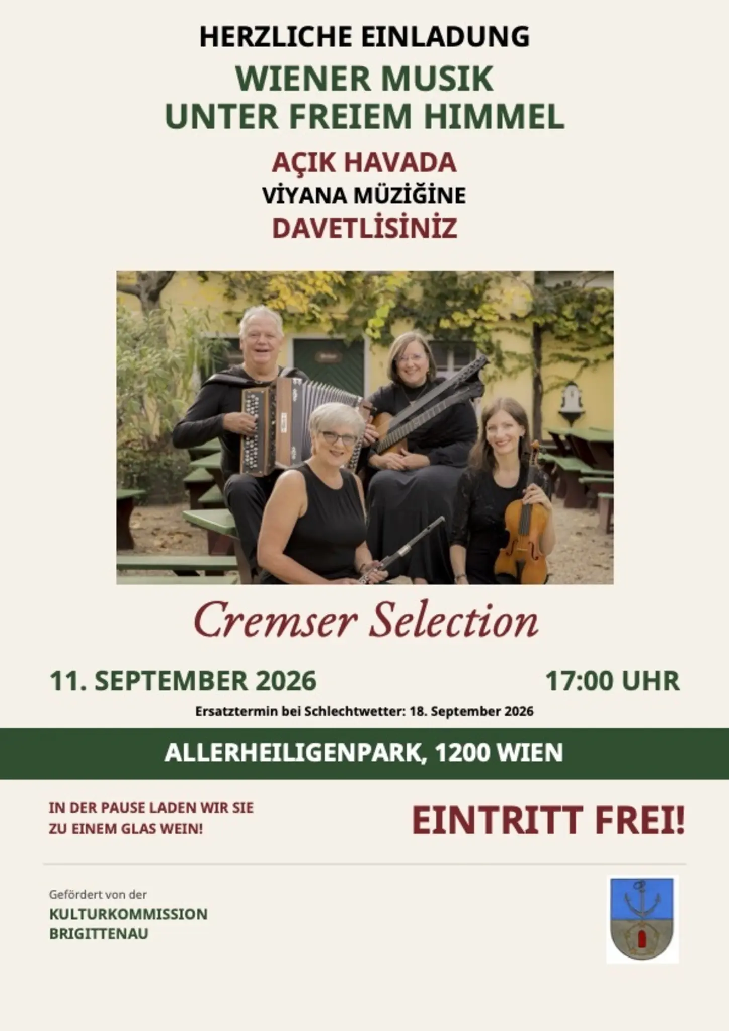 Wiener Musik unter freiem Himmel