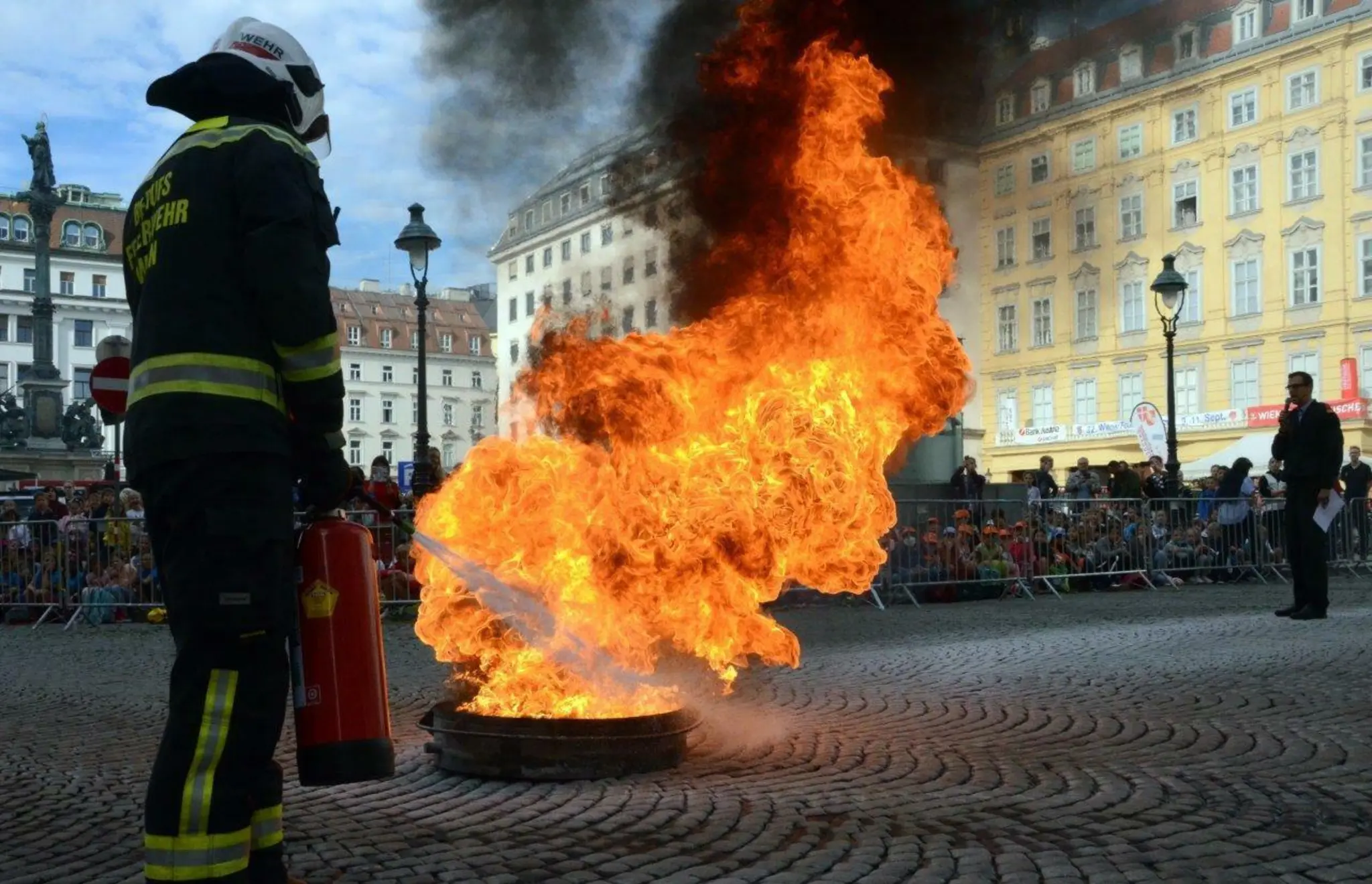 340 Jahre Berufsfeuerwehr Wien: Großes Fest Am Hof
