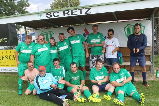 Das Team der Special Needs vom SC Retz zeigte sein Können | Foto: arbes