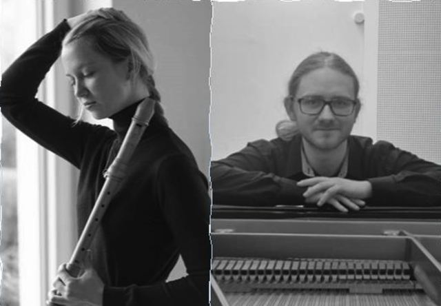 Olivia Schöffmann (Blockflöte) und Daniel Ambrosch (Klavier) | Foto: Privat
