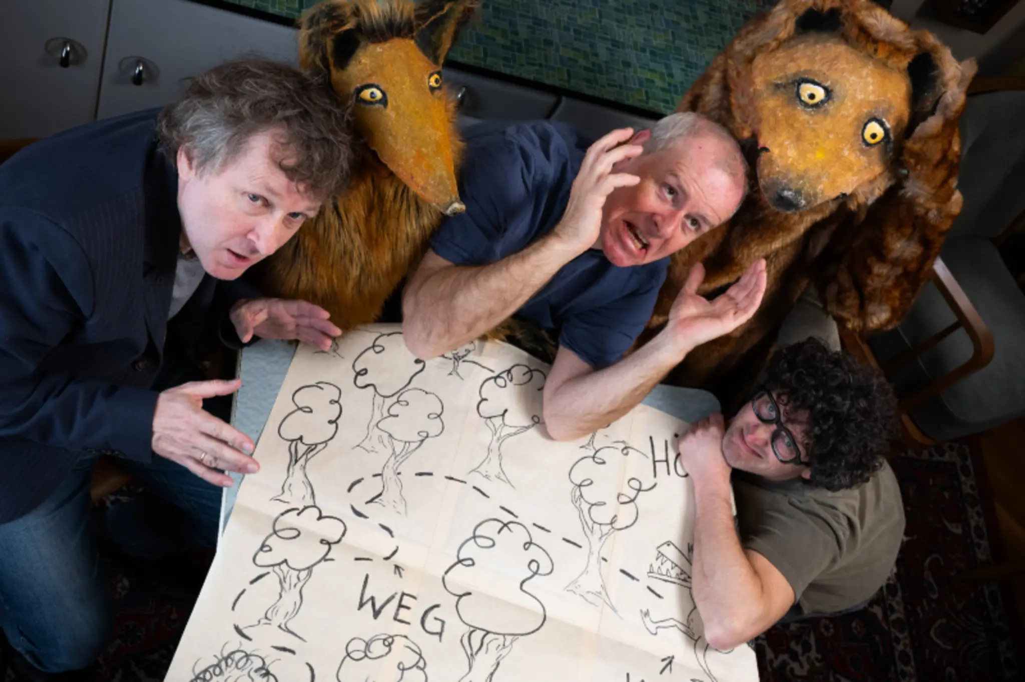 Fuchs und Bär haben einen Plan: Die Strottern & Christoph Bochdansky