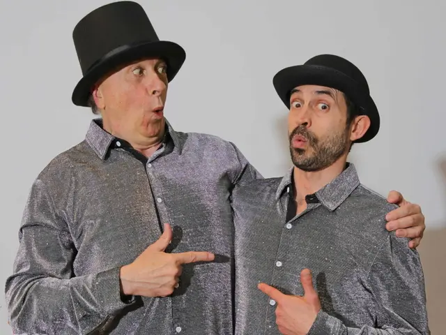 Nikolaus Firmkranz und Karl Tattyrek alias Tscharlie Derb sind "De zwa SchmähLauer". | Foto: HEP