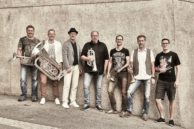 Anras Brass gastieren am 23. September im VZ Jenbach.  | Foto: privat
