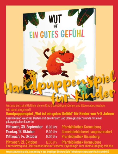 Die Teilnahme ist gratis! | Foto: Pfarrbibliothek Korneuburg