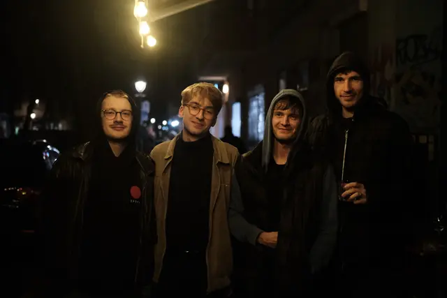 Bruno Bode, Valentin Gerhardus, Felix Henkelhausen und Marius Wankel. | Foto: Bruno Bode