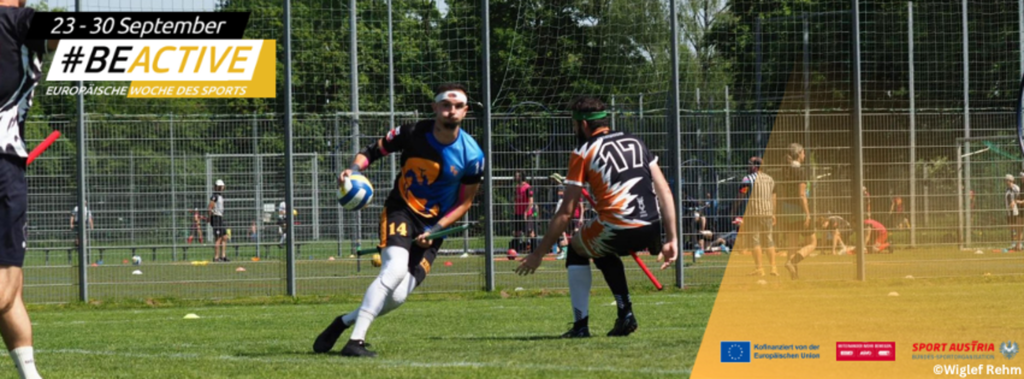 #BeActive your way – Offenes Quadball Training