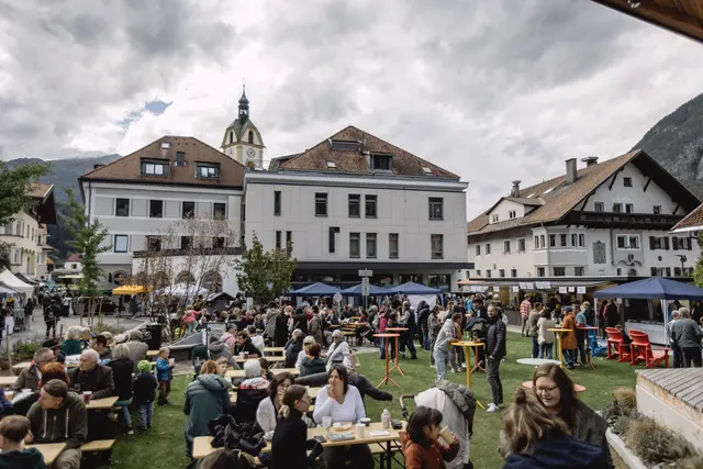 Die Gemeinde Zams lädt zum Herbstmarkt beim Musikpavillon. | Foto: Franz Preschern