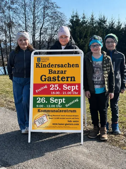 Die Veranstalter freuen sich auf zahlreiche Besucherinnen und Besucher und wünschen allen viel Freude beim Stöbern und Finden der passenden Schätze. | Foto: Marktgemeinde Gastern