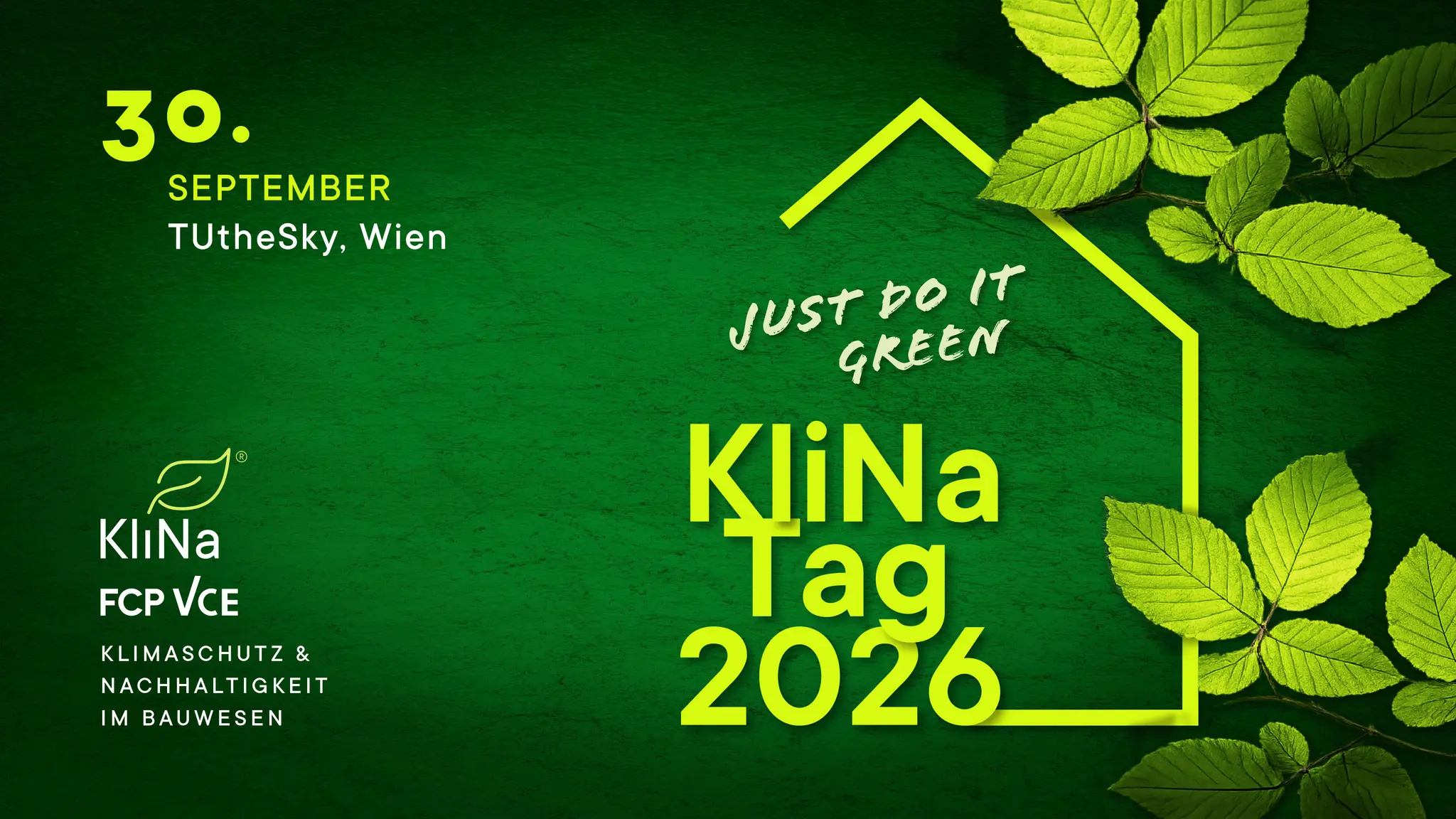 KliNa Tag 2026: Klimaangepasstes Bauen im Fokus