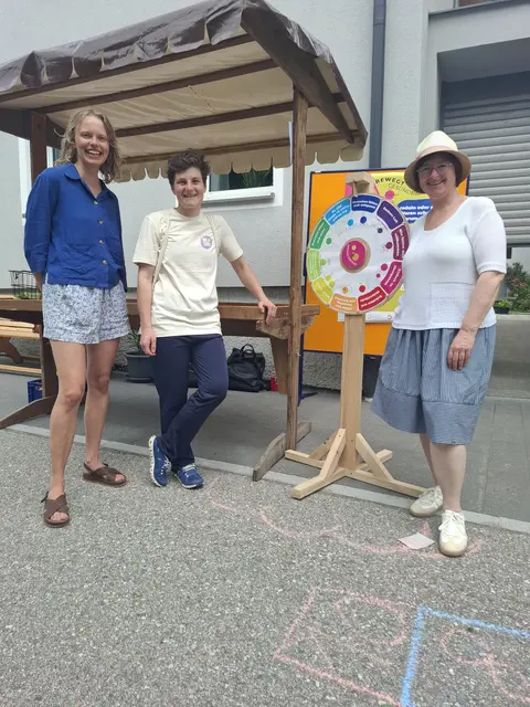 Beim Marktfest in Lembach wurde das Projekt der Bevölkerung vorgestellt. | Foto: Gemeinde