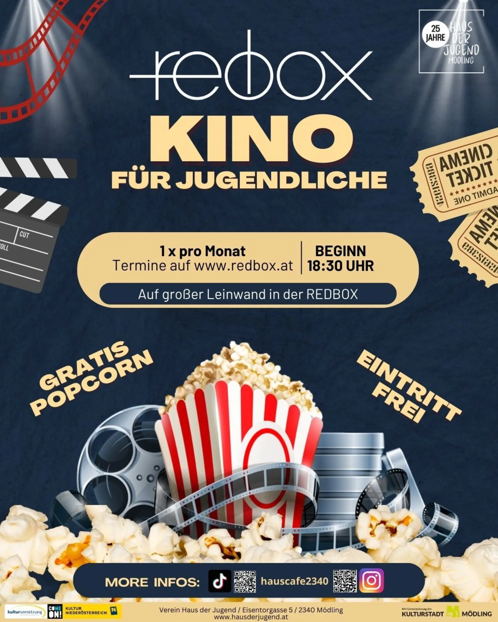 Redbox Kino für Jugendliche