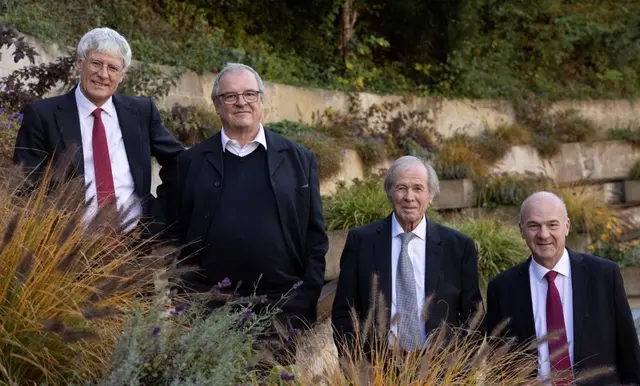 Von links: Michael Durner, Martin Hinterndorfer, Günter Seifert, Johannes Sulzer. | Foto: Les Amis