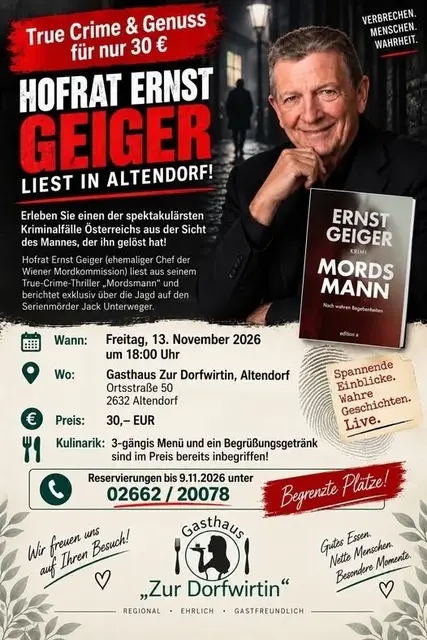 Hofrat Ernst Geiger