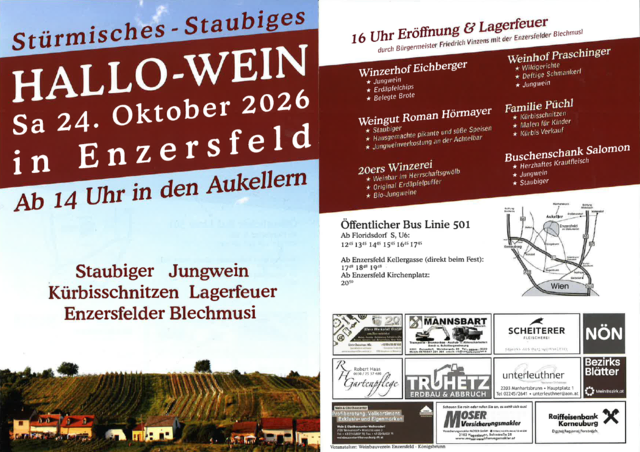Im Aukeller, 2202 Enzersfeld im Weinviertel | Foto: Weinbauverein Enzersfeld-Königsbrunn