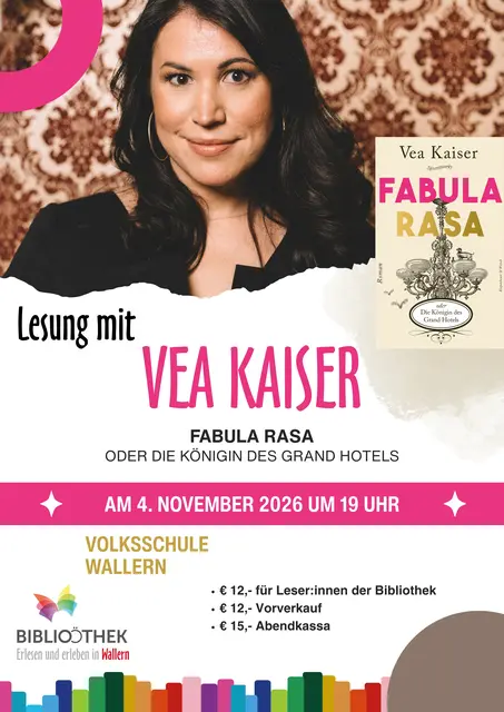 Foto: Bibliothek Wallern/Tr.