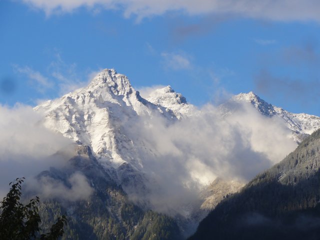 Schweizer Mondingruppe von Pfunds aus gesehen