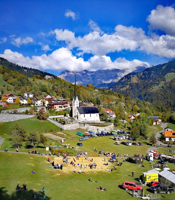 Alpspektakel bei unseren Nachbarn in Seewis /CH)