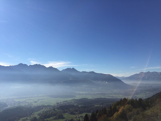 Blick vom Dünserberg in den Walgau | Foto: Marlis Scherling 