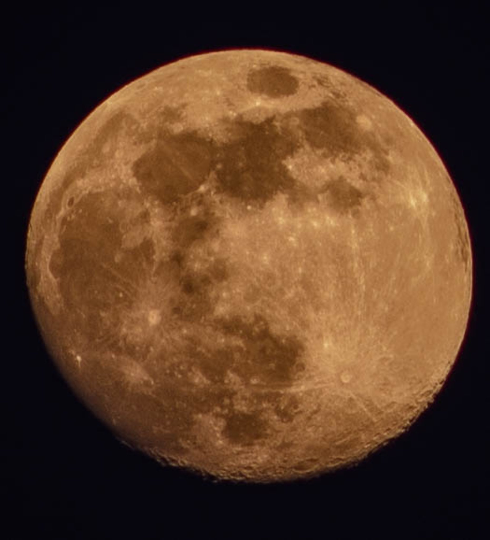 Der heutige Vollmond...wünsche Euch allen einen schönen ...