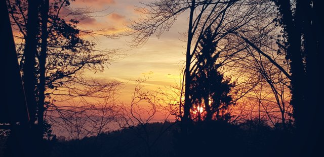 Sonnenaufgang im April