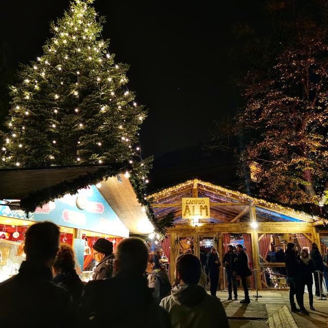 Ein kurzer Abstecher auf den Adventmarkt im Alten Akh. Schönes Ambiente.