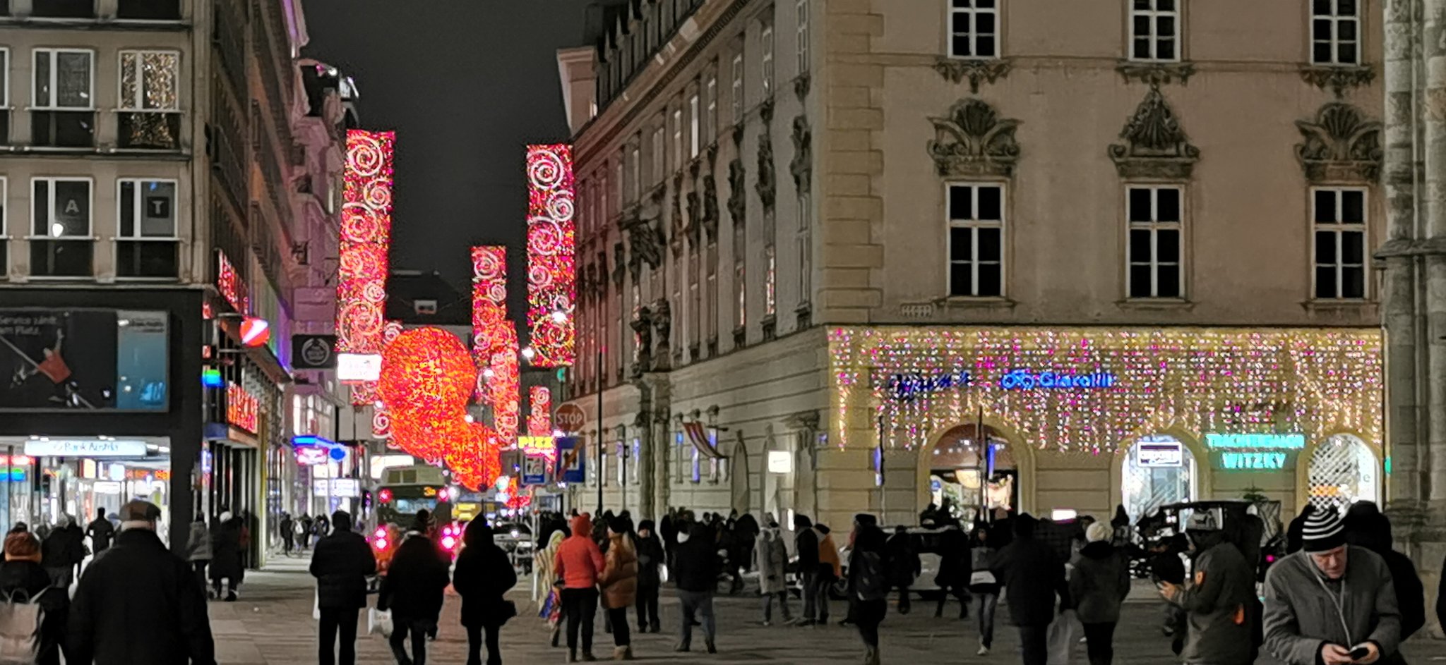Weihnachtsbeleuchtung Rotenturmstraße