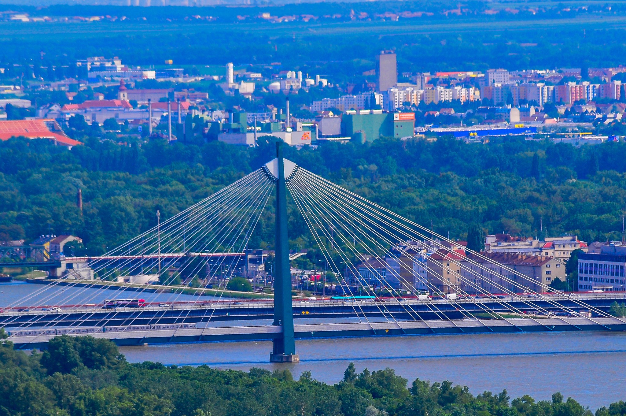 Brückenarchitektur in Wien......