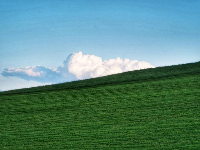 Wolkenelefant hinter dem Hügel-es gibt also momentan nicht nur Babyelefanten! 