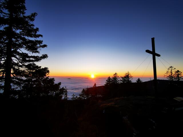 Sonnenuntergang am Stinglfelsen im Böhmerwald - ein Traum, das einmal erlebt zu haben!