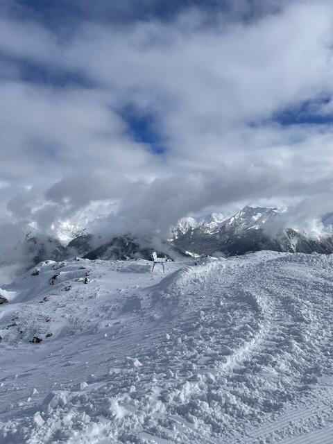 Tolle Aussicht und bärig zum Skifahren. (Bergeralm)