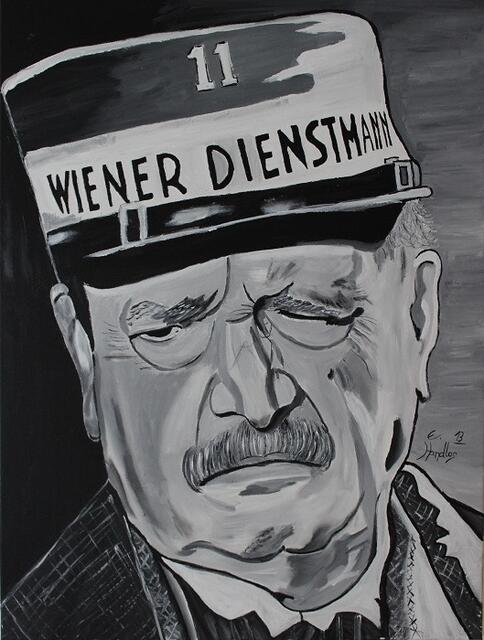 Hans Moser 80x60 cm | Foto: Erich Handlos