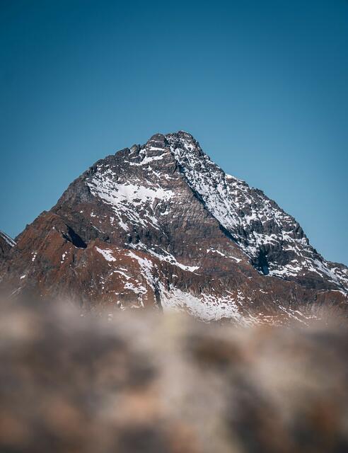 Der Hochgolling von der Lessacher Seite.