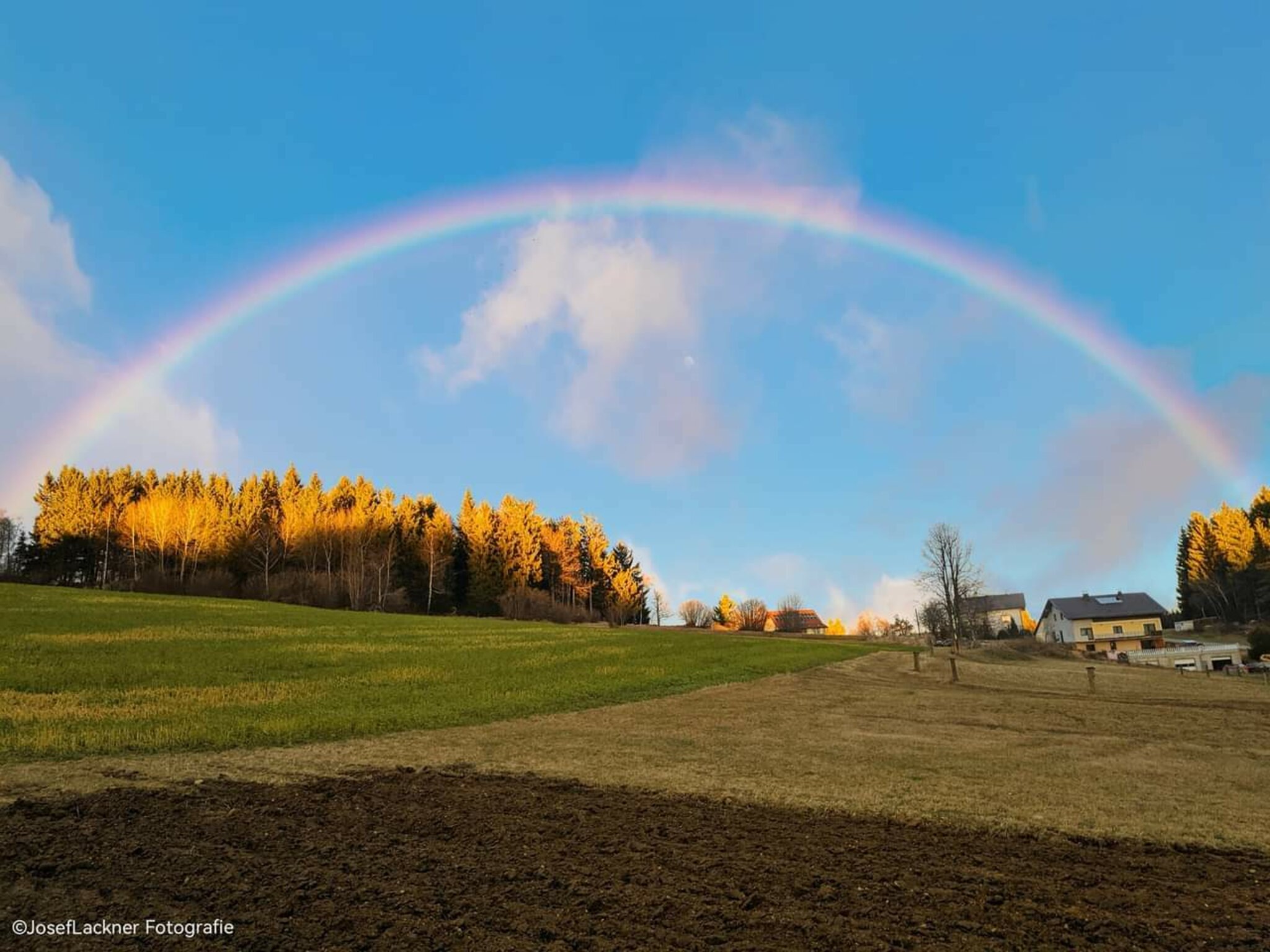 Immer wieder schön so ein Regenbogen