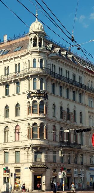 20., Bezirk Wallensteinplatz -Jägerstraße ein schwieriger Schnappschuss da immer Personen und Autos sich bewegen. 