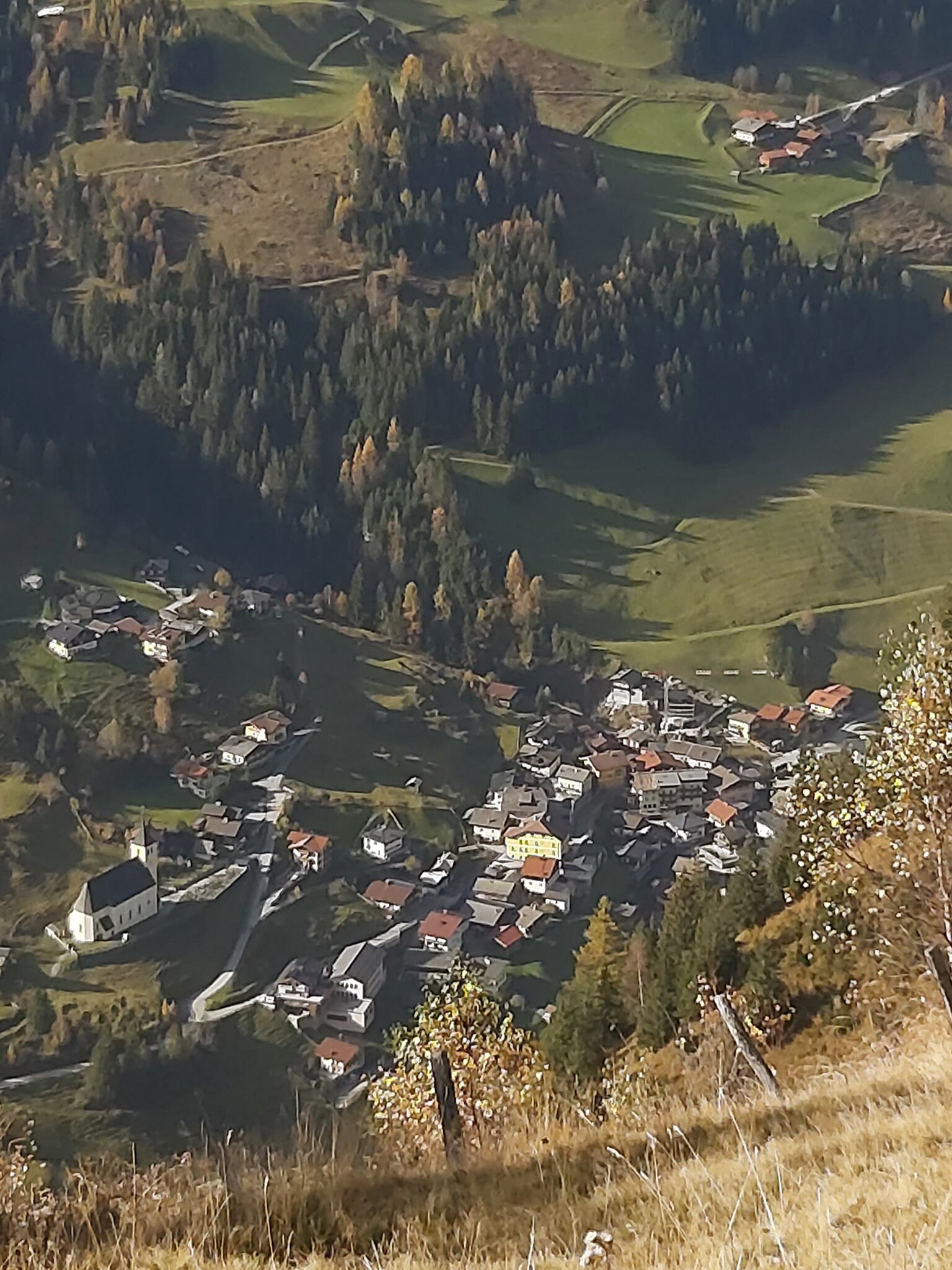 Hüttschlag von oben