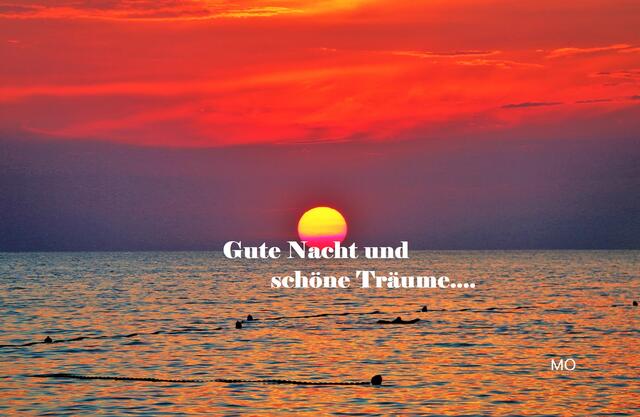 Gute Nacht und schöne Träume.....