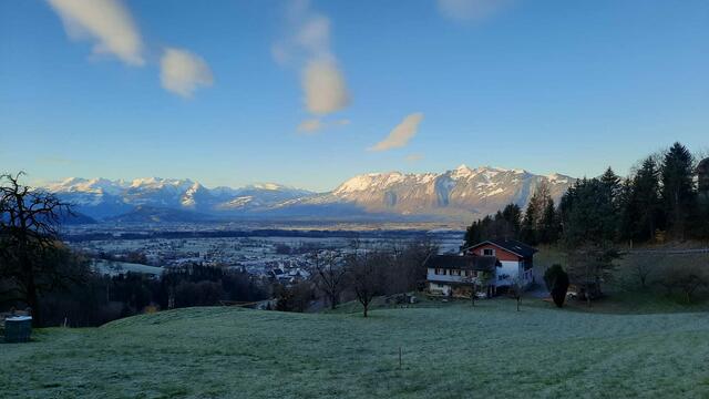 auf die schweizer Berge (Hoher Kasten)  | Foto: ©Edeltraud Fleisch 