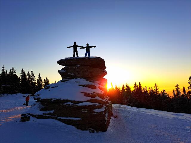 Sonnenaufgang zur Wintersonnenwende 2022